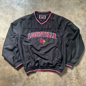 Louisville Black Pullover Jacket